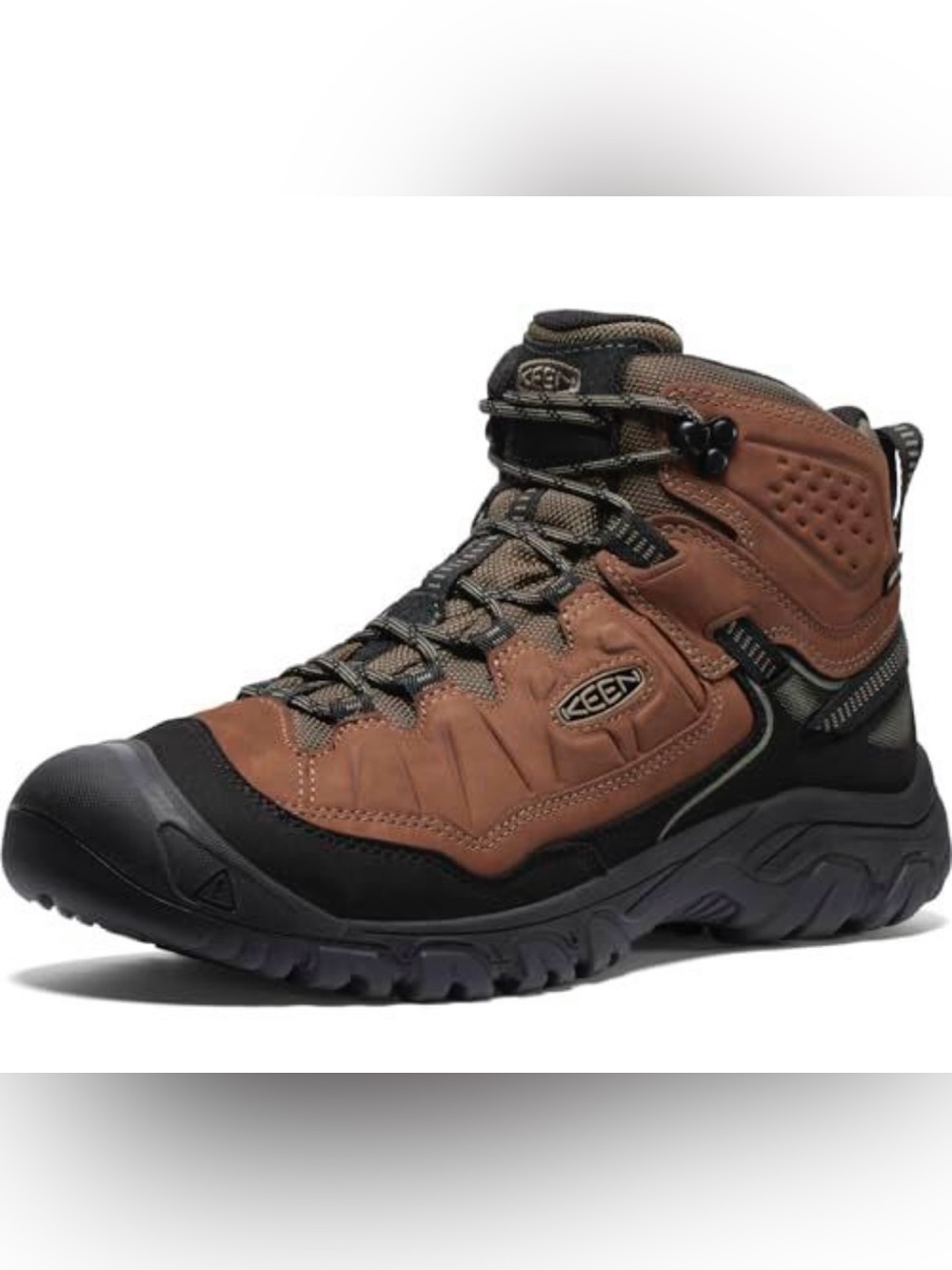 Men’s KEEN hiking boots Targhee IV Mid WP Bison/Black 10.5 D (M)